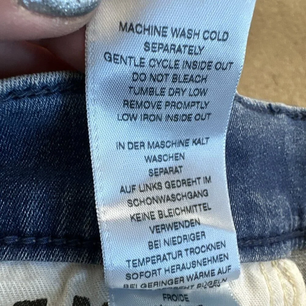 True‎ Religion Jeans Men’s Size 38X35 Rocco Blue Denim Preppy Relaxed Skinny